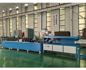 东营高频焊门窗铝隔条成型设备